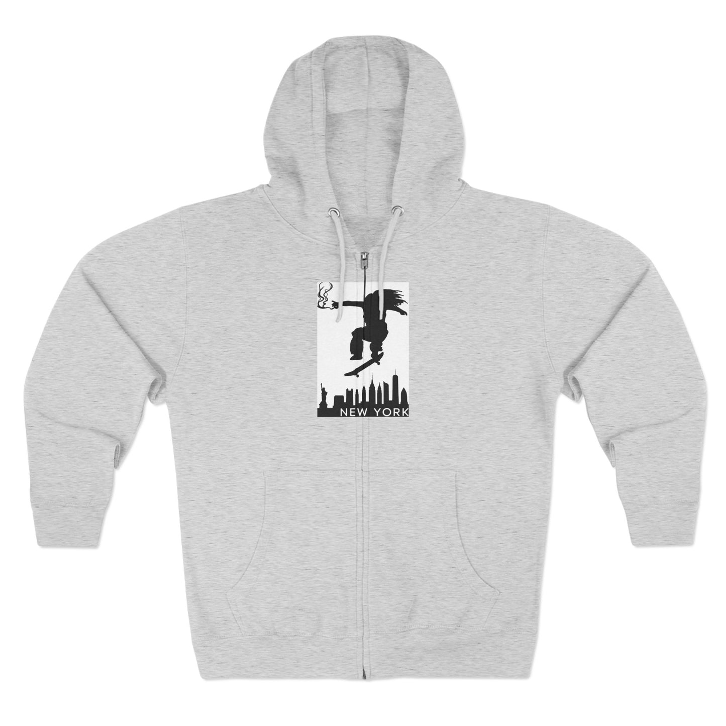 Urban Adventure Unisex Zip Hoodie - Perfect for City Lovers, Casual Wear, Street Style, Gift for Him/Her, Travel Clothing