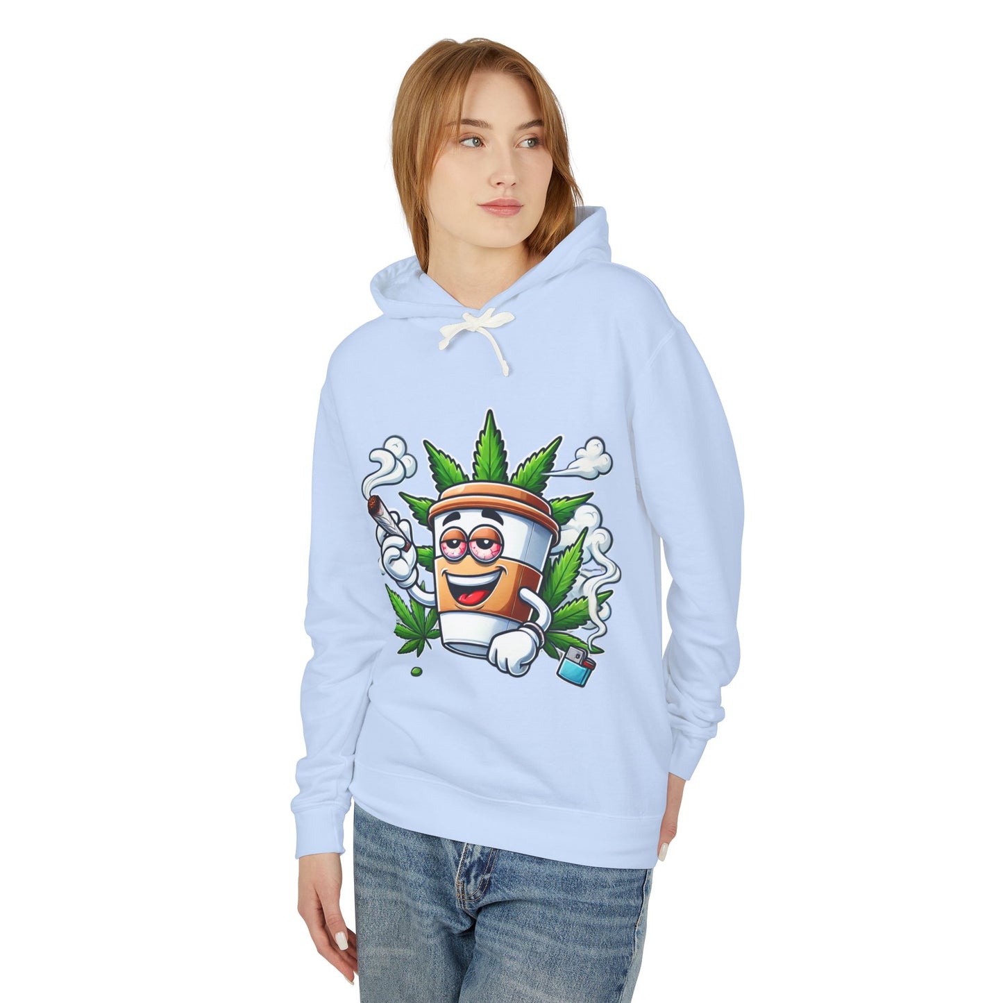 Hooded Sweatshirt with Chill Vibe, Unisex Pullover, Perfect for Relaxing, Casual Wear, Friends Gatherings, 420 Celebrations