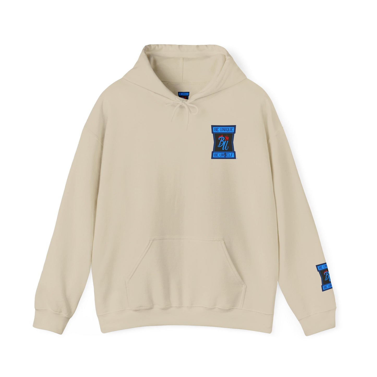 Heart Hands Hoodie — "I (heart) you" Minimal Valentine Sweatshirt