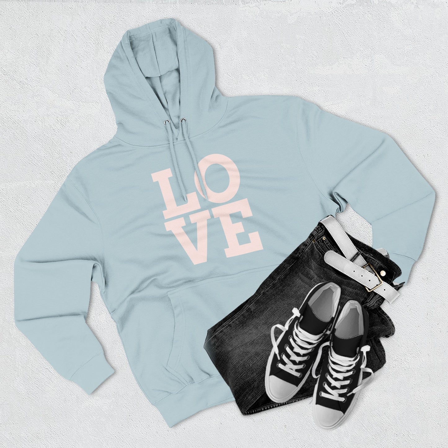 Love Graphic Fleece Hoodie