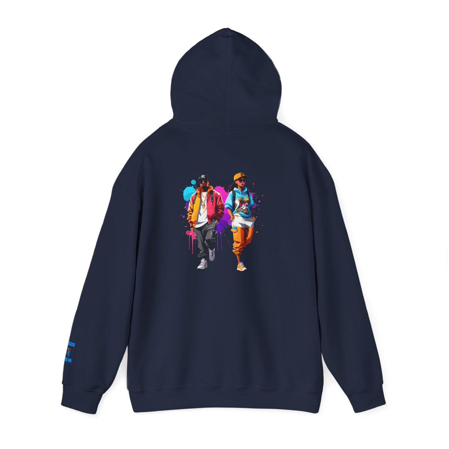 Hoodie — Retro Street Dancers Graphic Pullover
