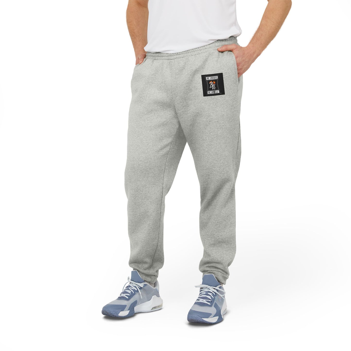 Cozy Unisex Fleece Joggers, Athleisure Pants, Casual Lounge Pants, Sportswear, Workout Outfit, Gift for Him/Her