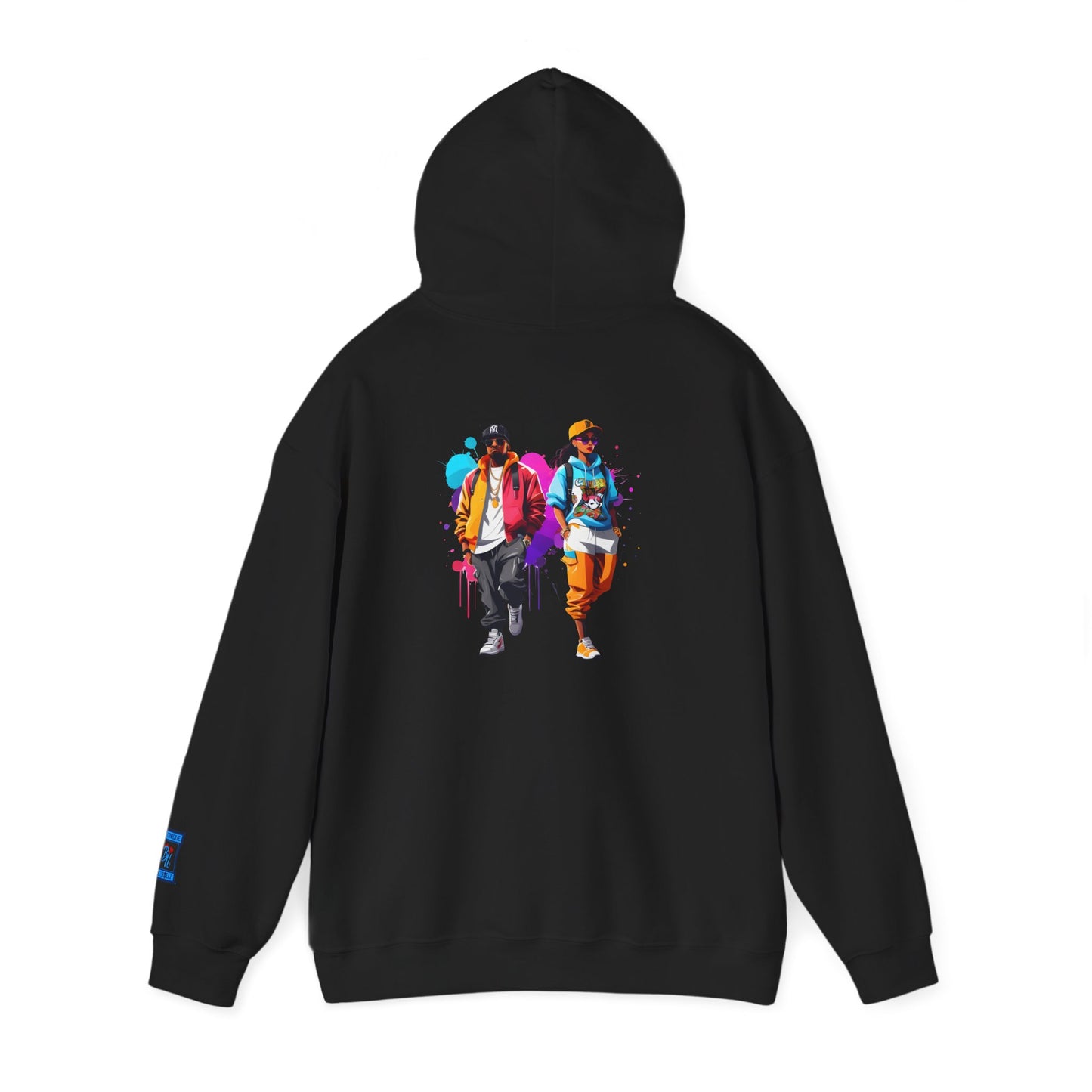 Hoodie — Retro Street Dancers Graphic Pullover