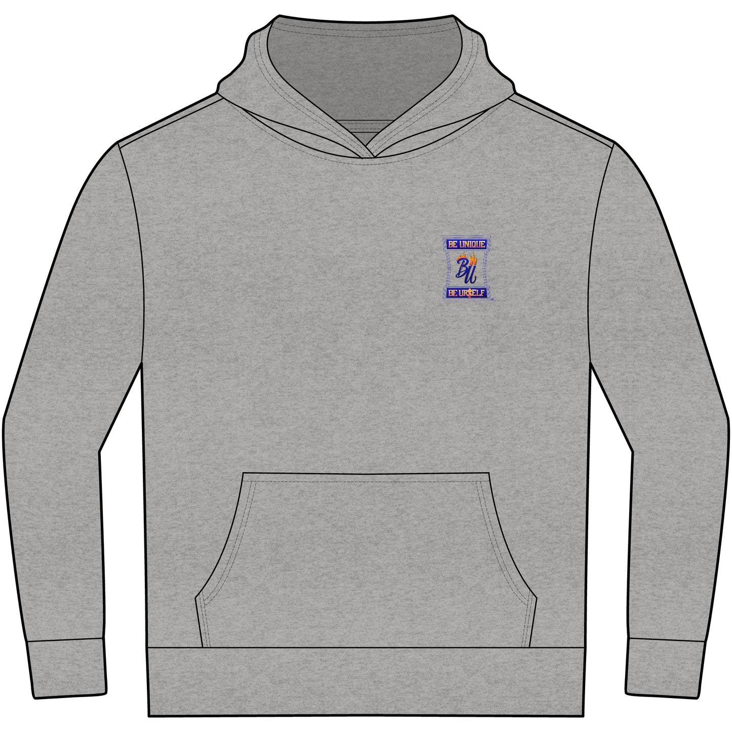 Youth V.I.T.™ Fleece Hoodie, Trendy Youth Hoodie, Stylish Bear Graphic Sweatshirt, Cozy Kids Wear, Perfect for Casual Outings