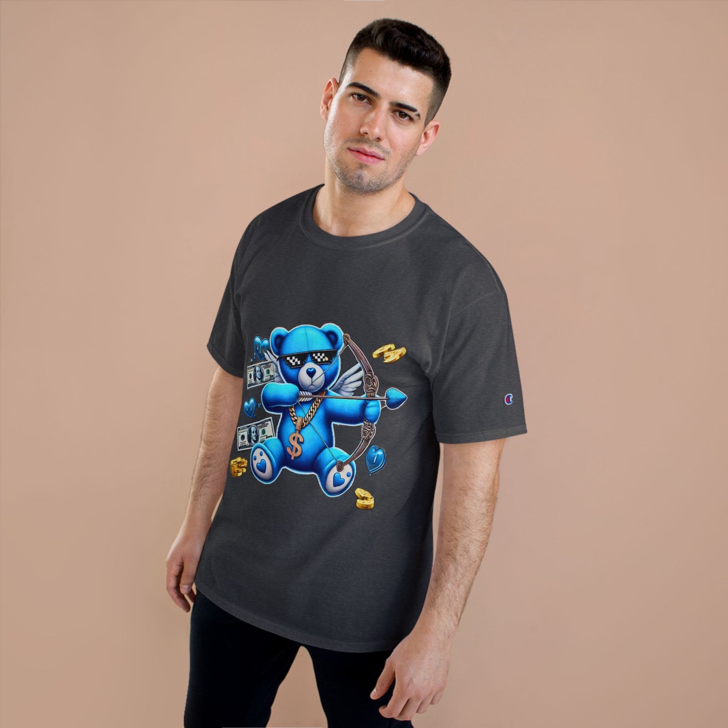 Stylish Bear Graphic Tee, Cool Gift for Friends, Casual Wear, Streetwear for Men and Women, Fun Gift, Summer Essential