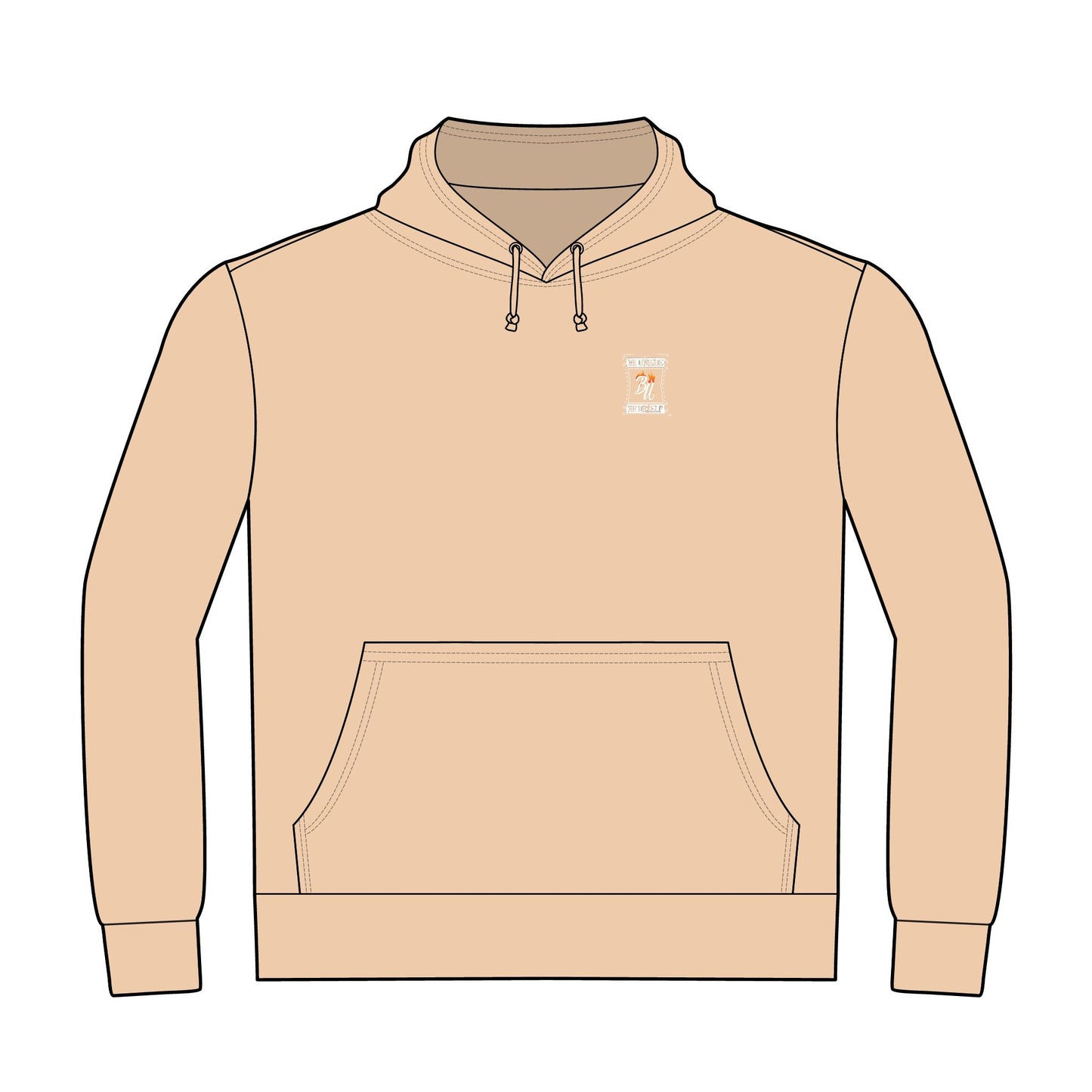 Chill Vibes Pizza Hoodie