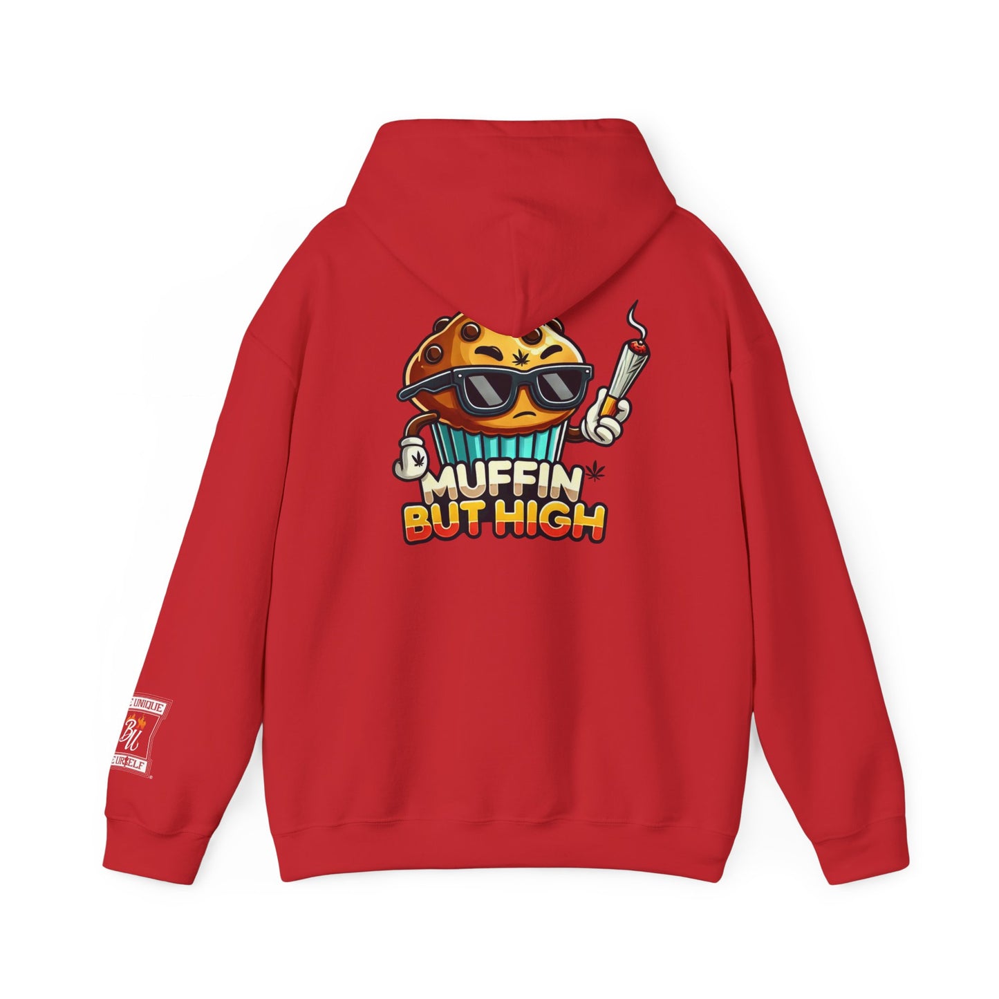 Muffin But High Sweatshirt, Funny Hoodie, Unisex Gift, Cannabis Apparel, Chill Vibe Clothing, Stoner Merch