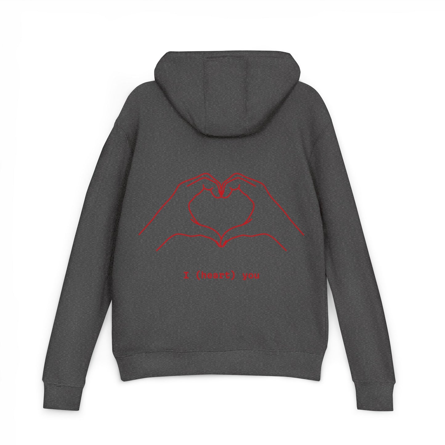 Cozy Love Hoodie | Unisex French Terry Hoodie, Casual Wear, Perfect Gift, Everyday Style, Heart Design, Valentine's Day
