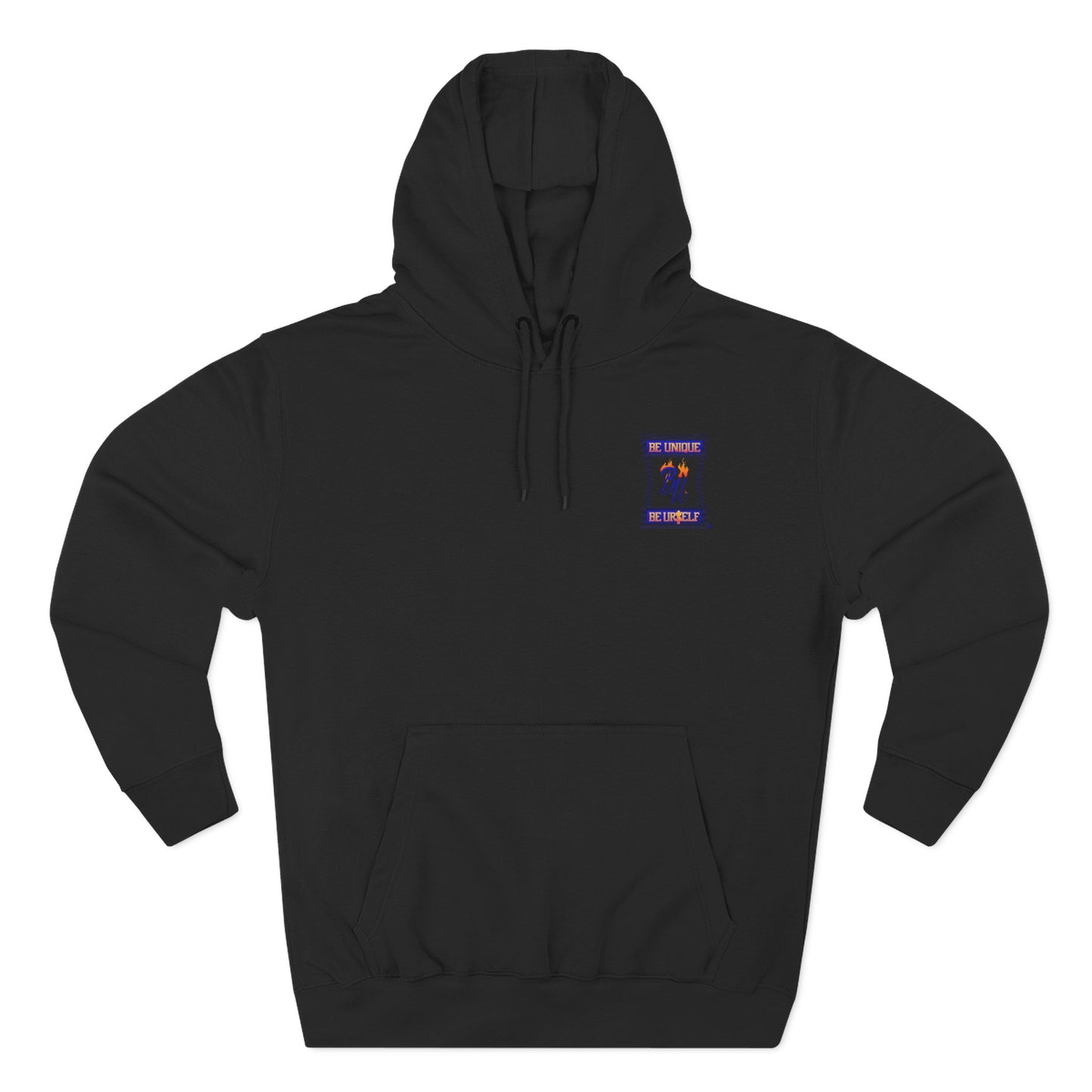 Smiley Face Fleece Hoodie, Cozy Casual Sweatshirt, Unisex Hoodie, Graphic Hoodie, Relaxed Winter Wear