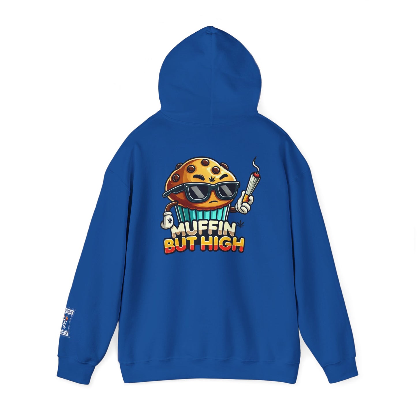 Muffin But High Sweatshirt, Funny Hoodie, Unisex Gift, Cannabis Apparel, Chill Vibe Clothing, Stoner Merch