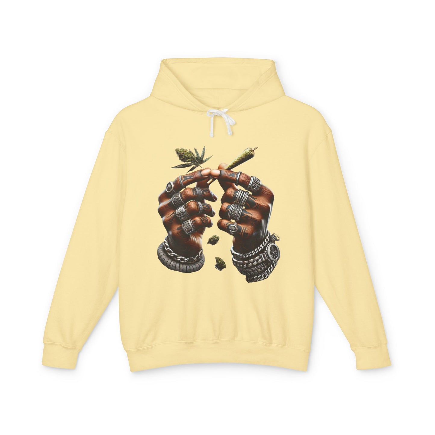Chill Vibes Hoodie, Unisex Lightweight Sweatshirt, Boho Style, Ideal for Festivals, Everyday Comfort Wear, Unique Gift Idea