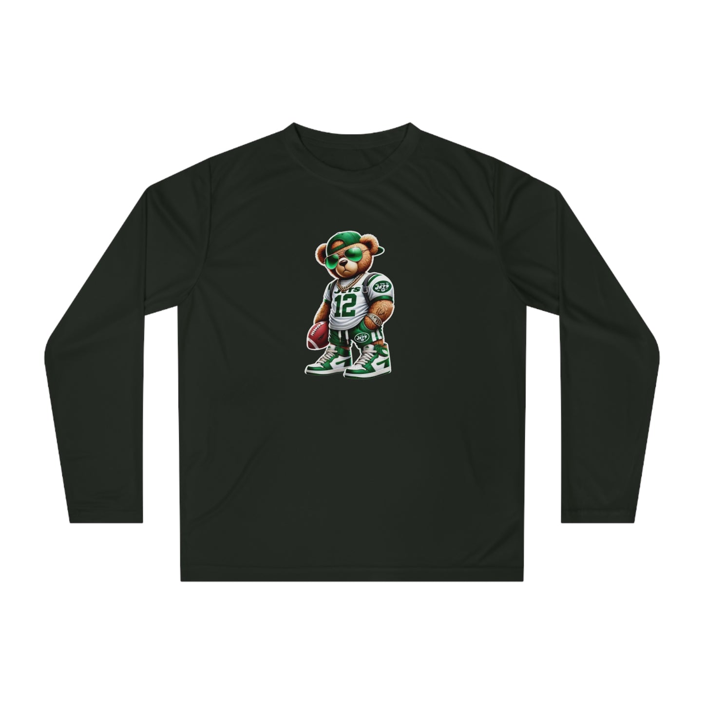 Unisex Performance Long Sleeve Sports Shirt - Perfect for Game Day, Gym, Running, Outdoor Activities, Gift for Sports Fans