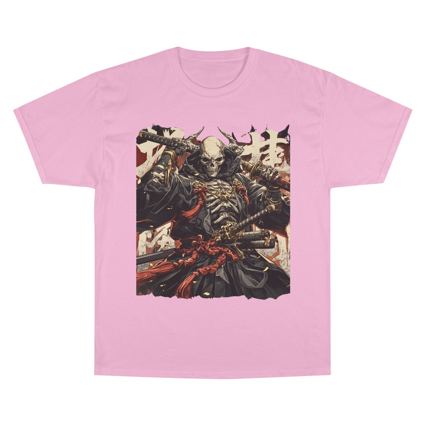 Samurai Skeleton Warrior T-Shirt – Dark Japanese Myth Art Tee