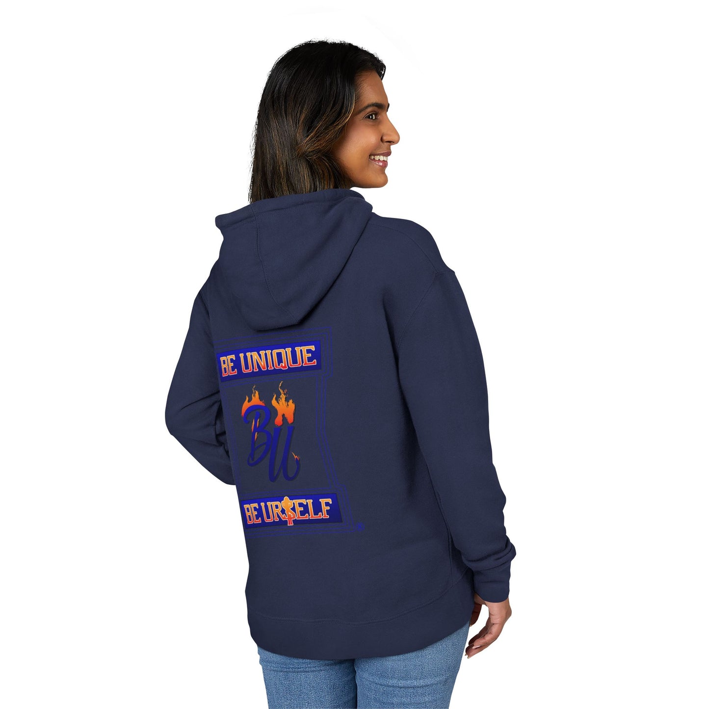 Funny Bear Graphic Hoodie, Cozy Unisex Sweatshirt for Casual Wear, Perfect Gift for Friends, Unique Fashion Statement, Be Unique Be Yourself