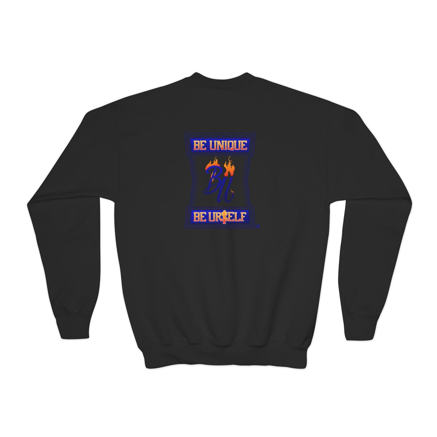 Youth Crewneck Sweatshirt with Playful Dog Design | Perfect for Pet Lovers, Everyday Comfort, Gift Idea, Unique Style, Trendy Apparel