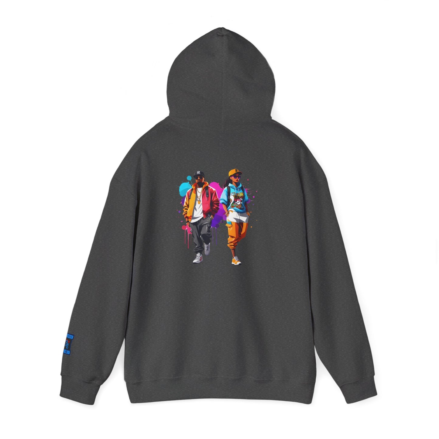 Hoodie — Retro Street Dancers Graphic Pullover