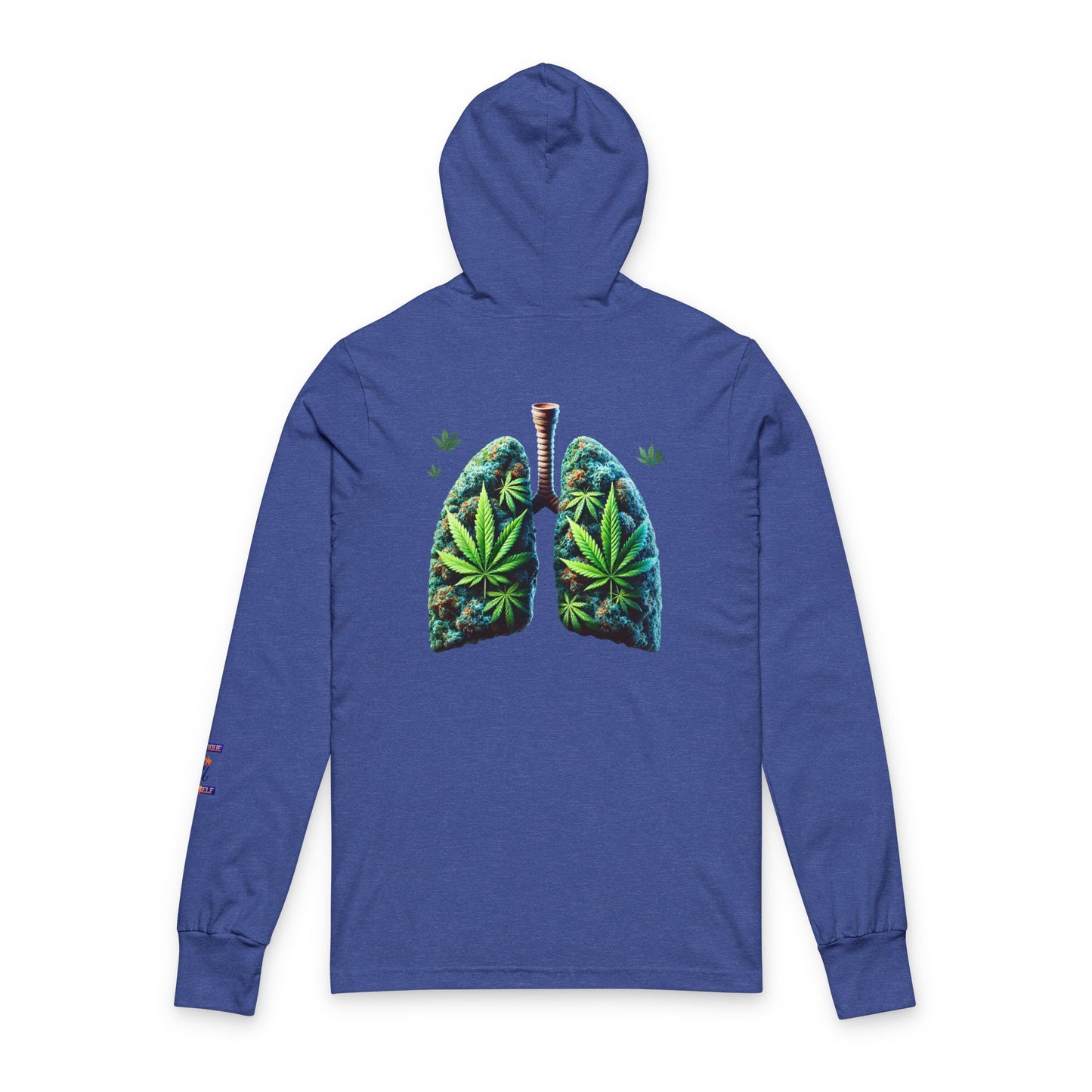 Cannabis-Inspired Unisex Hooded Long Sleeve Tee, Relaxed Style, Perfect for Nature Lovers, Stoner Apparel, Gift for 420 Celebrations, [...]