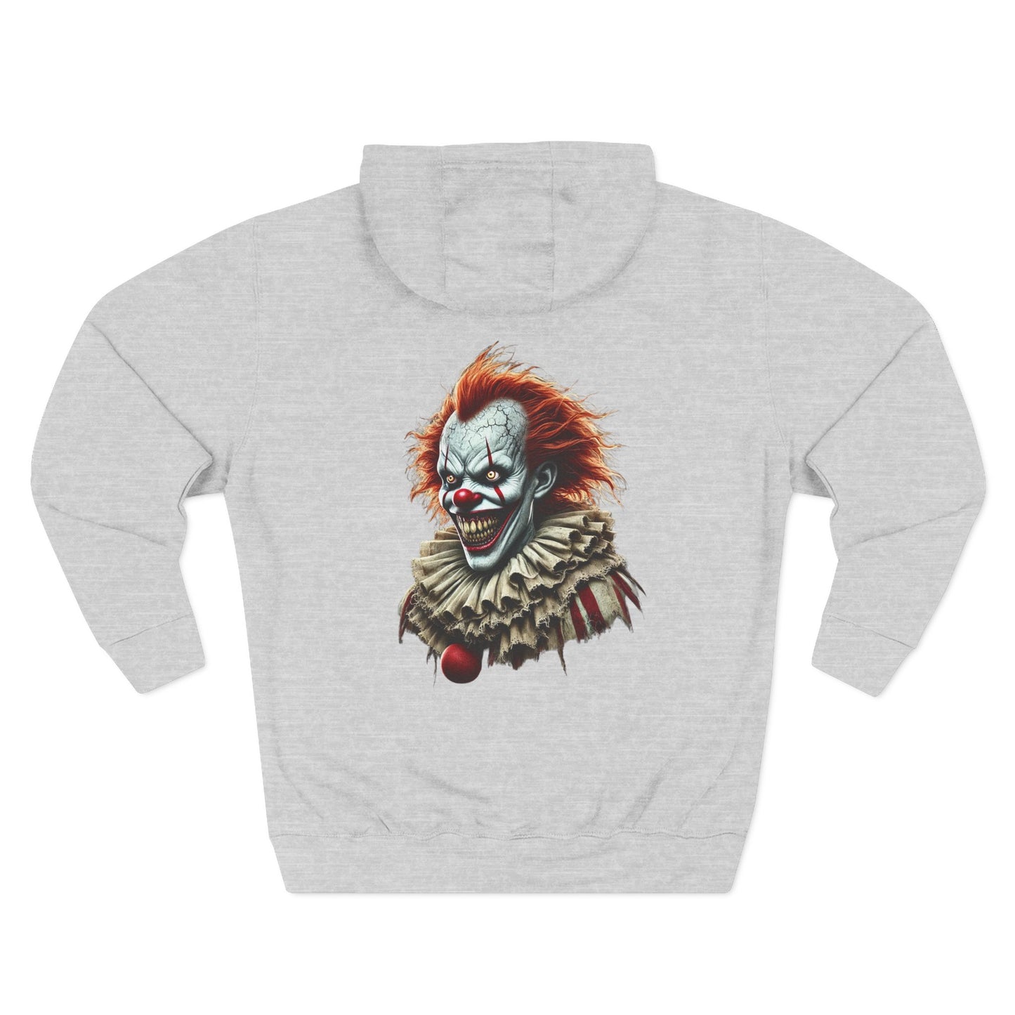 Three-Panel Fleece Hoodie