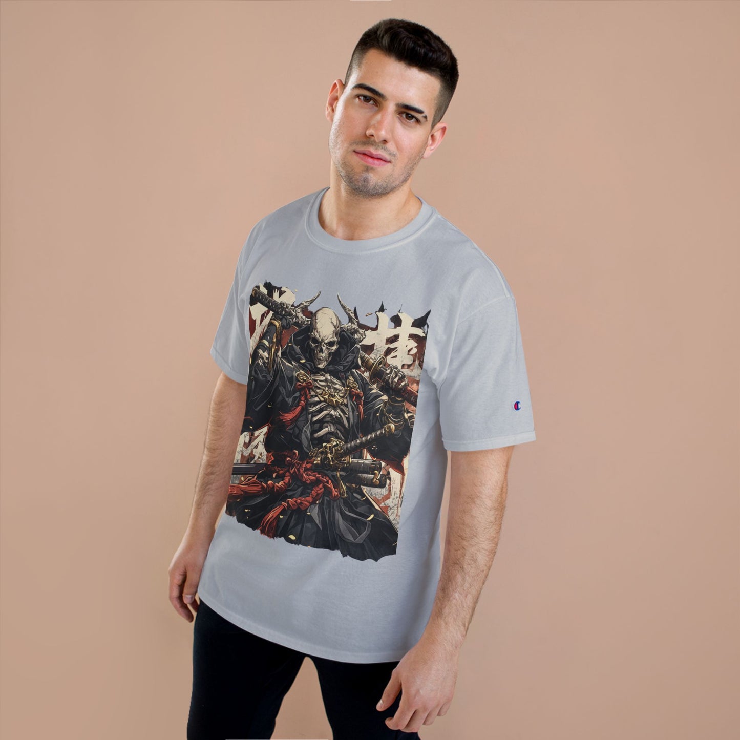 Samurai Skeleton Warrior T-Shirt – Dark Japanese Myth Art Tee