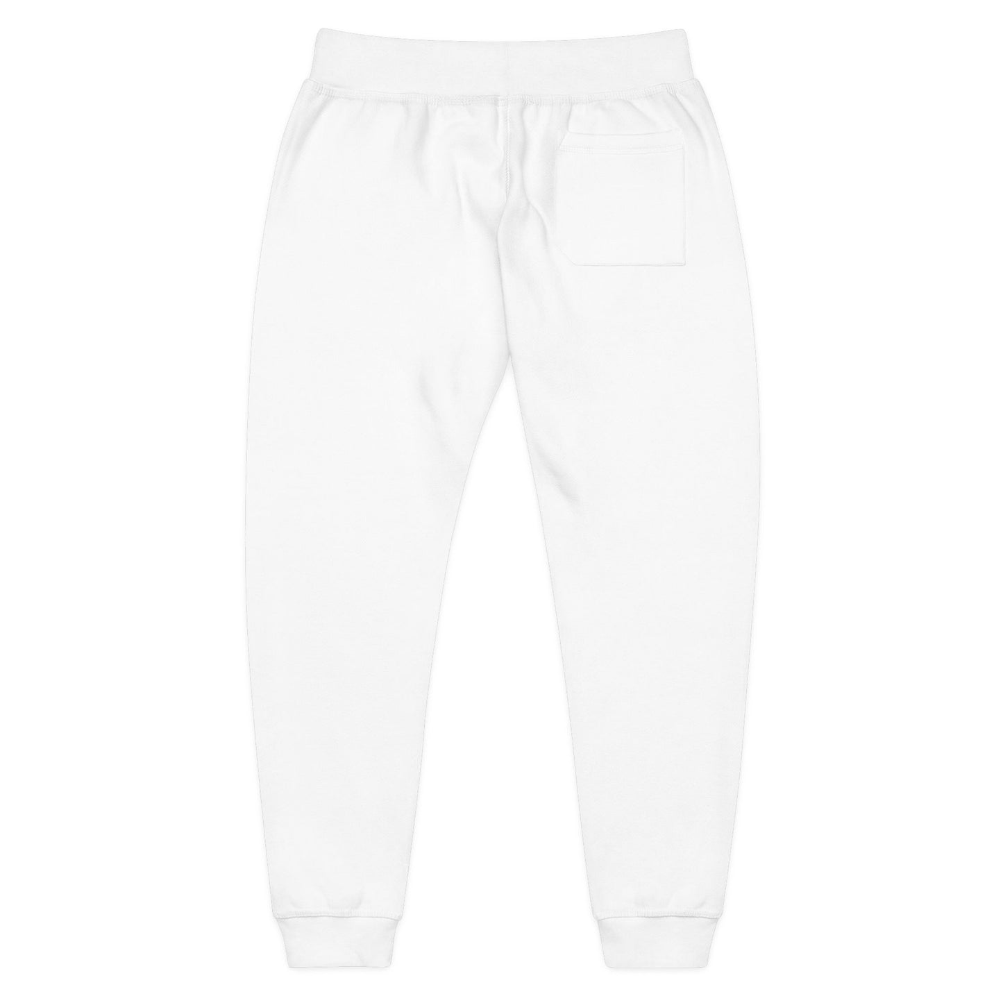 Embroidered Red Floral Patch Sweatpants — Cozy Fleece Joggers