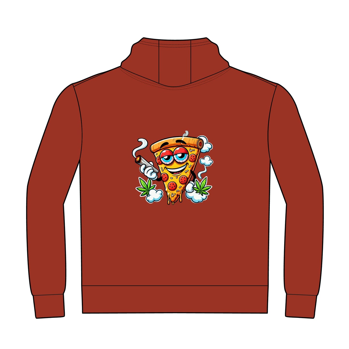 Chill Vibes Pizza Hoodie
