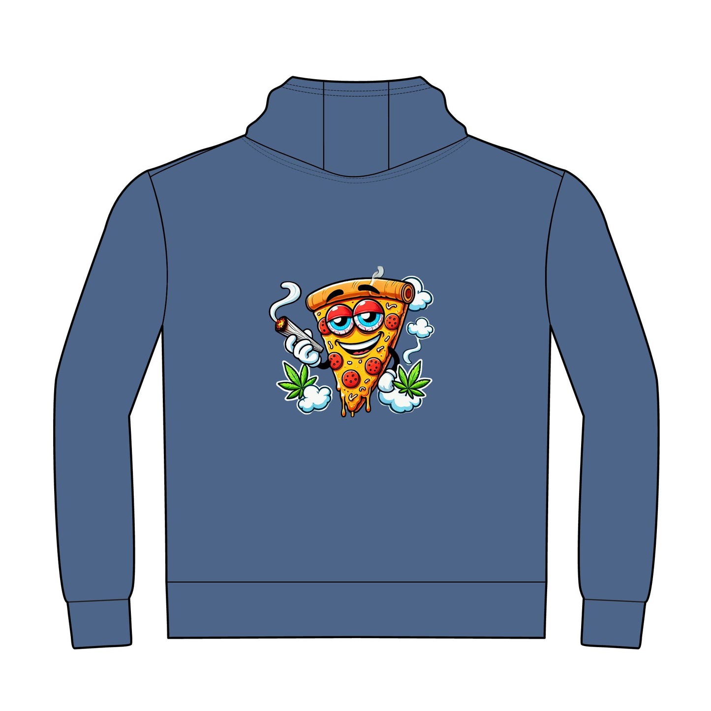 Chill Vibes Pizza Hoodie