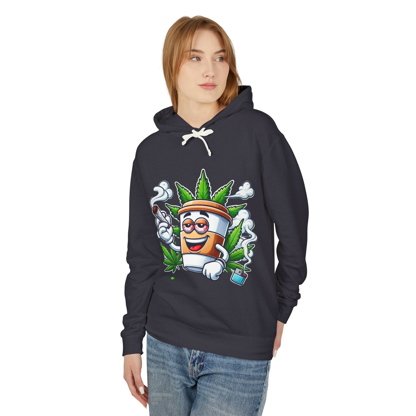Hooded Sweatshirt with Chill Vibe, Unisex Pullover, Perfect for Relaxing, Casual Wear, Friends Gatherings, 420 Celebrations