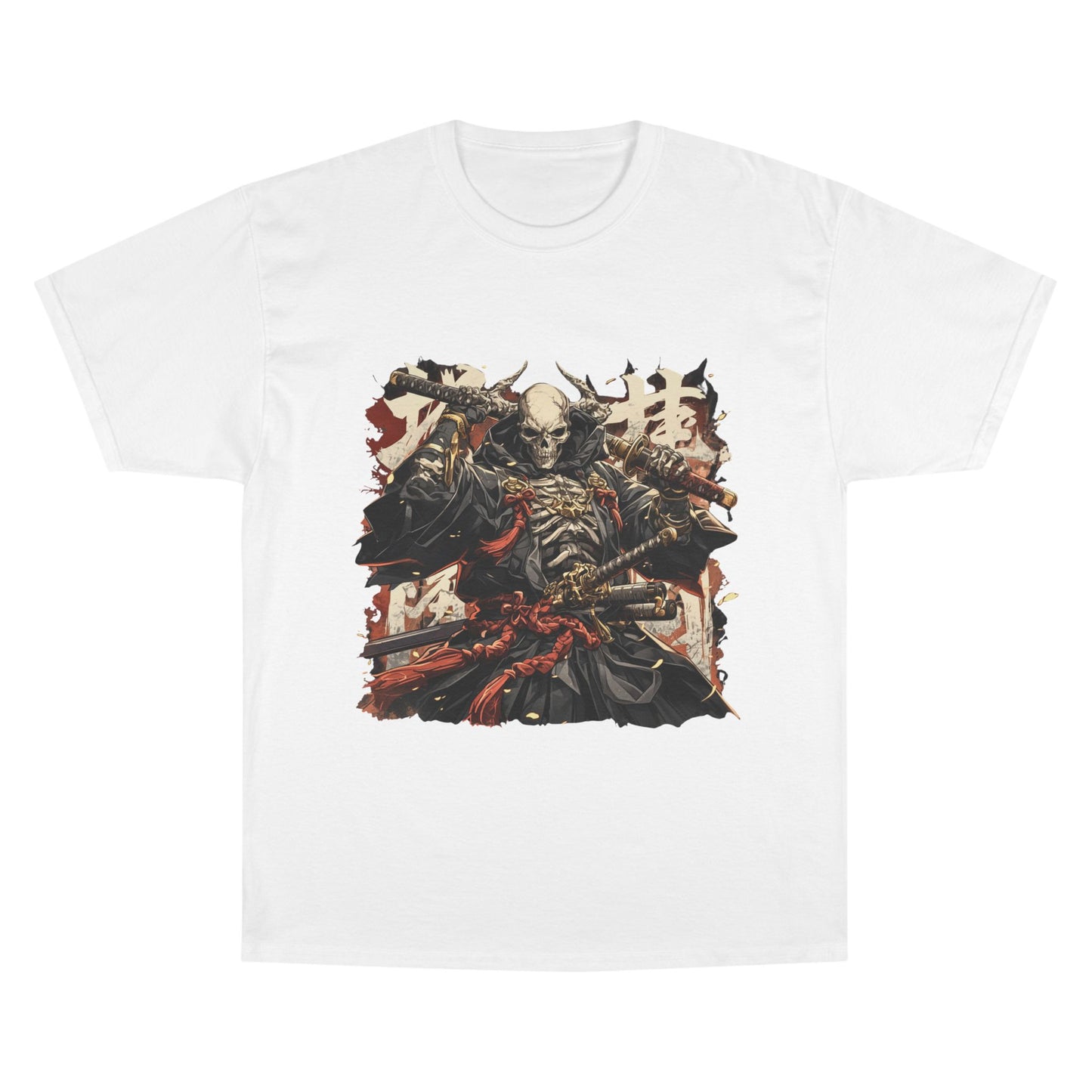Samurai Warrior Champion T-Shirt, Anime T-Shirt, Gift for Him, Streetwear, Graphic Tee