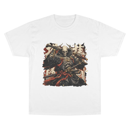 Samurai Warrior Champion T-Shirt, Anime T-Shirt, Gift for Him, Streetwear, Graphic Tee