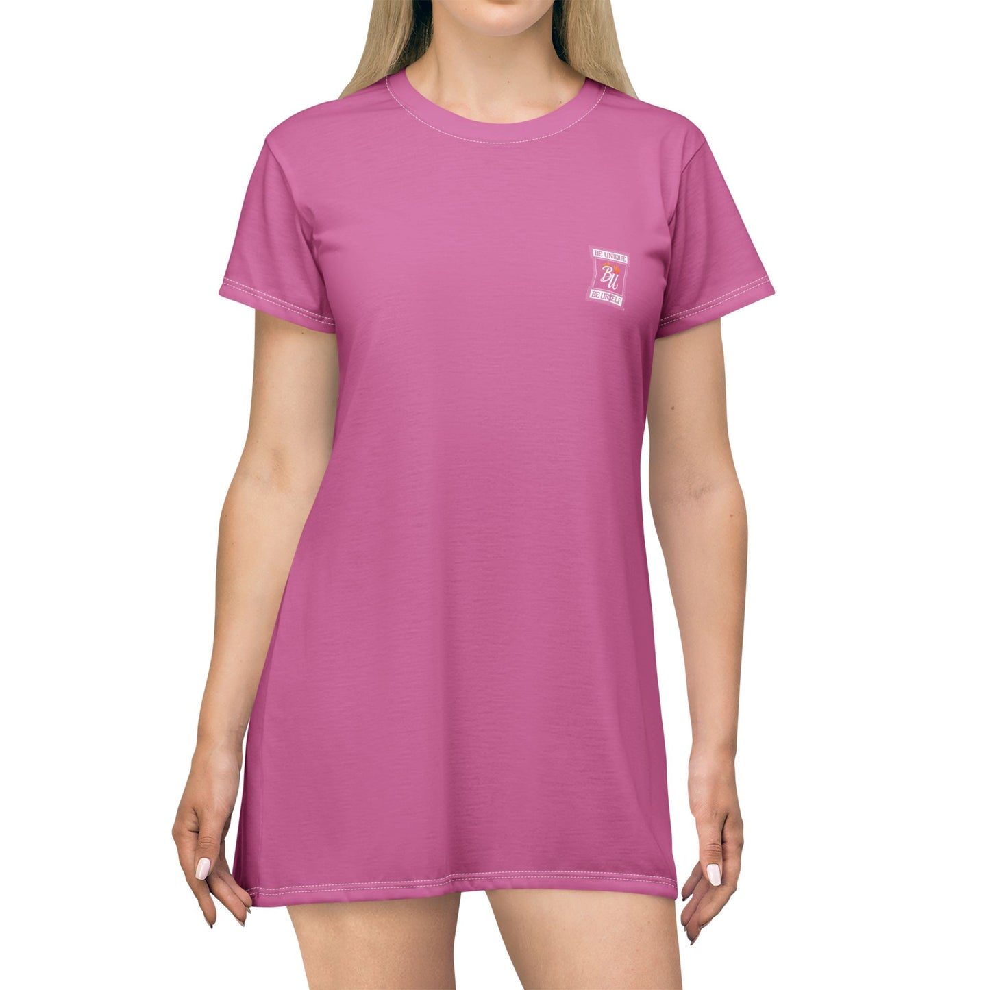 Stylish Gangsta T-Shirt Dress, Trendy Casual Wear, Street Style Outfit, Perfect for Parties, Music Festivals, Gifts for Her
