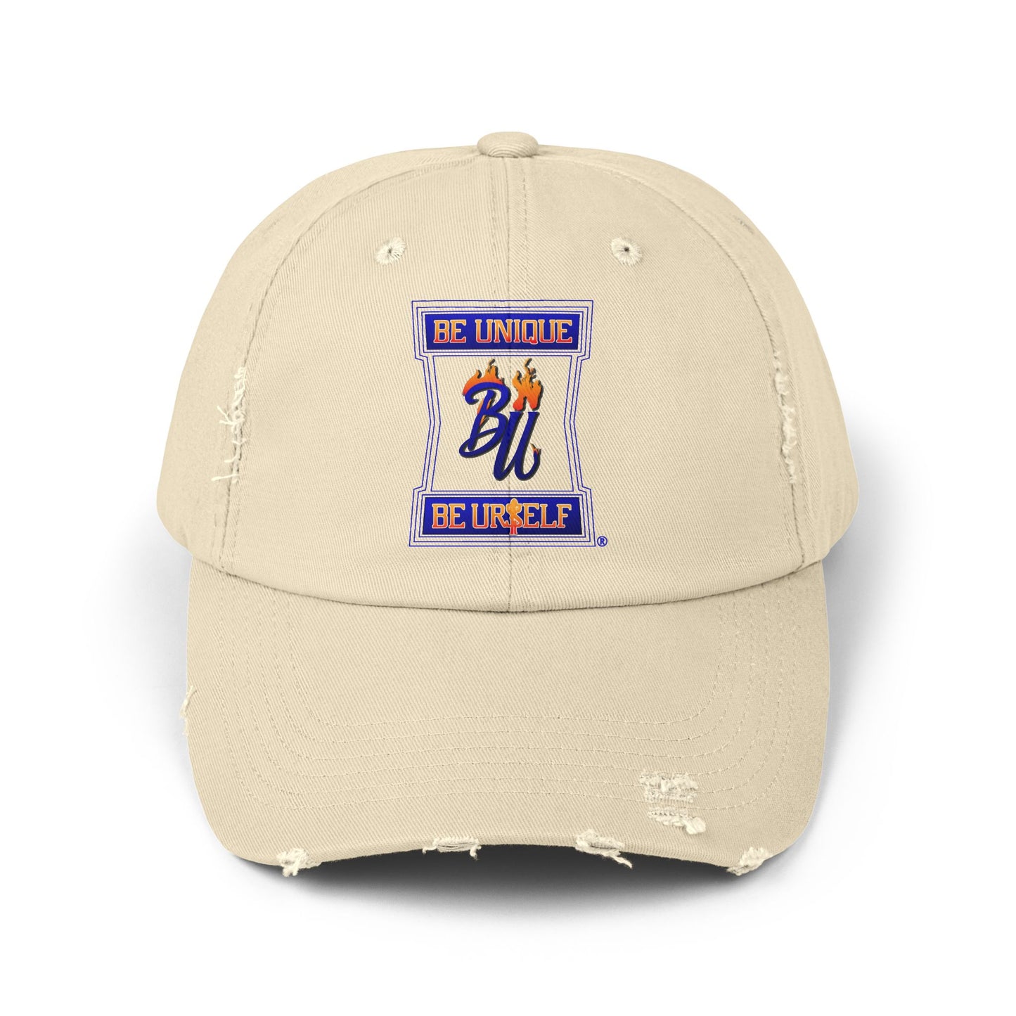 Unisex Distressed Cap, Casual Fashion Hat, Motivational Gift, Trendy Accessory, Everyday Wear, Birthday Gift
