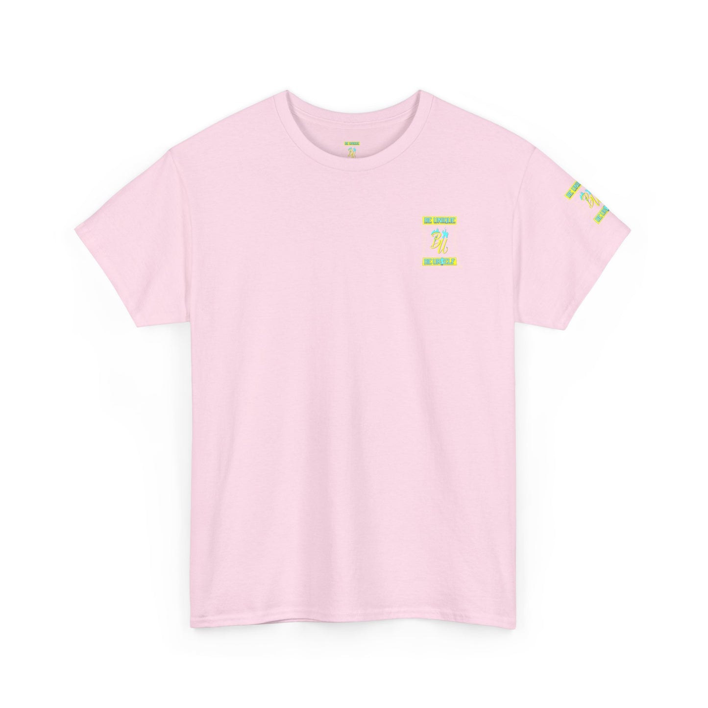 Be Unique Be Yourself Graphic Tee — Inspirational Palm Design