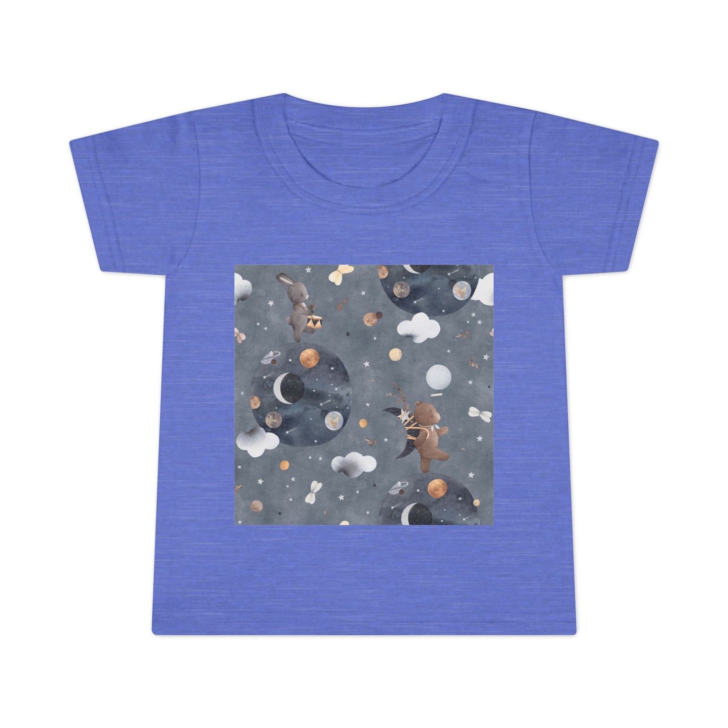 Toddler T-Shirt with Space Design | Perfect for Kids, Unique Gifts, Birthday Outfits, Playtime, Casual Wear