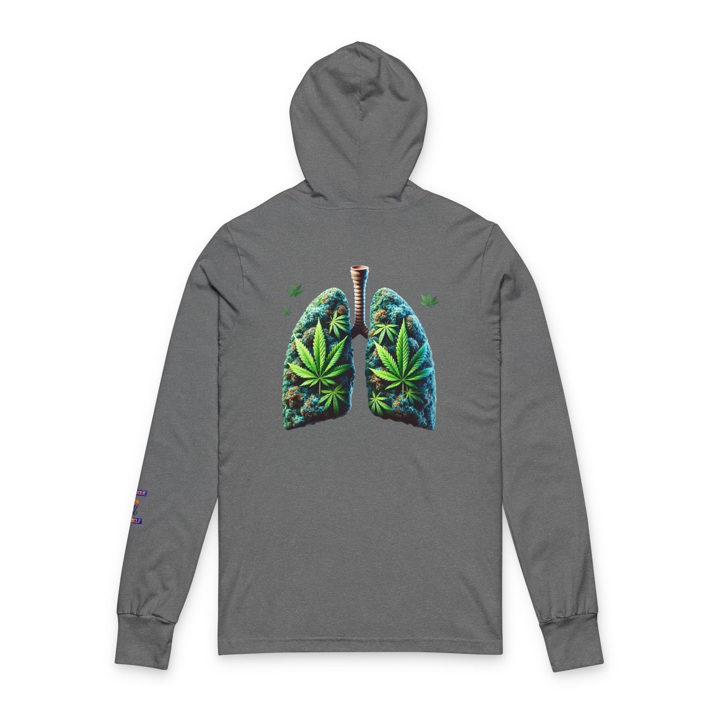 Cannabis-Inspired Unisex Hooded Long Sleeve Tee, Relaxed Style, Perfect for Nature Lovers, Stoner Apparel, Gift for 420 Celebrations, [...]
