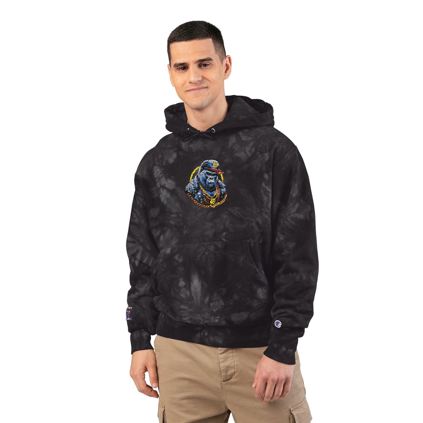 Tie-Dye Unisex Hoodie, Trendy Fashion Hoodie, Cozy Streetwear Style, Unique Gift, Weekend Casual Wear