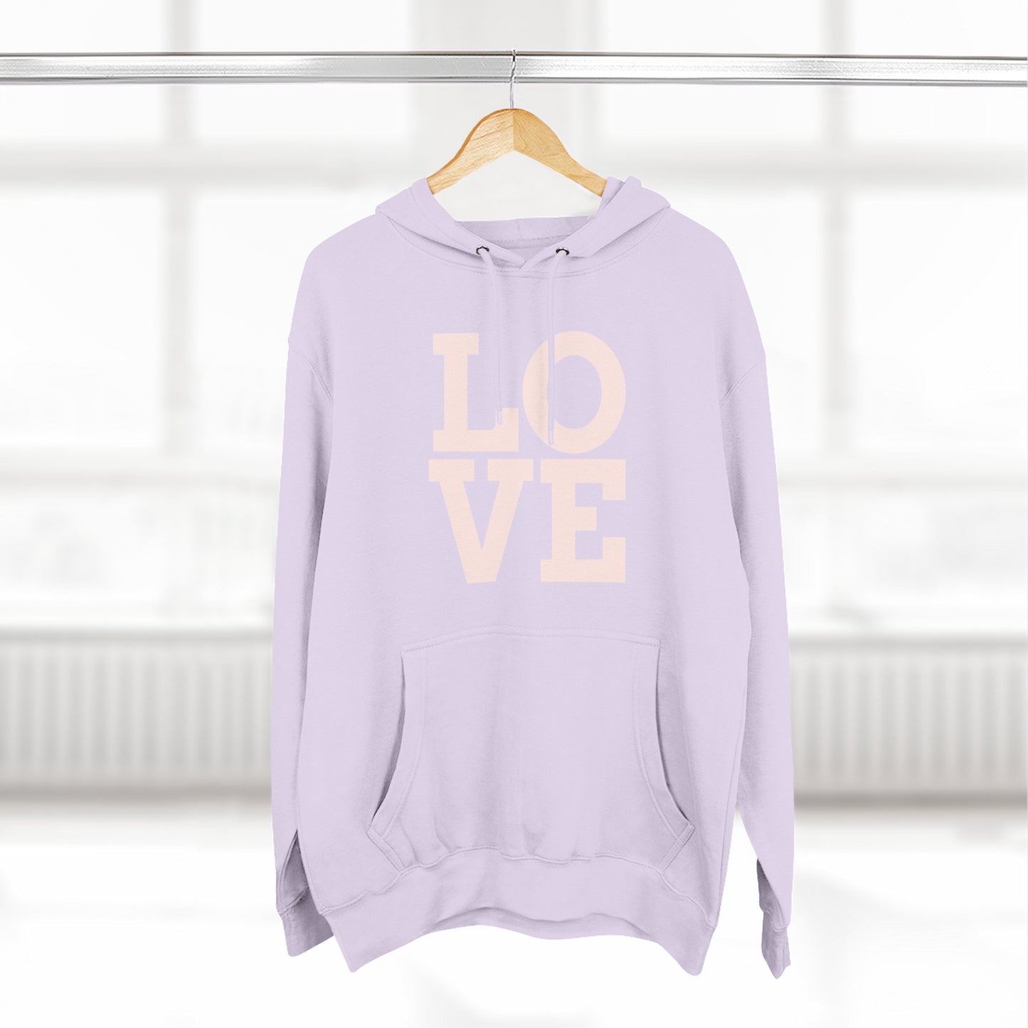 Love Graphic Fleece Hoodie