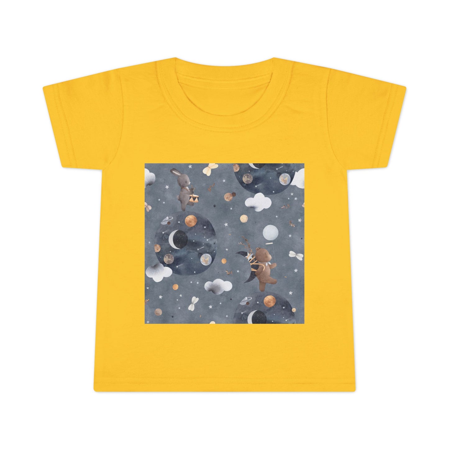 Toddler T-Shirt with Space Design | Perfect for Kids, Unique Gifts, Birthday Outfits, Playtime, Casual Wear