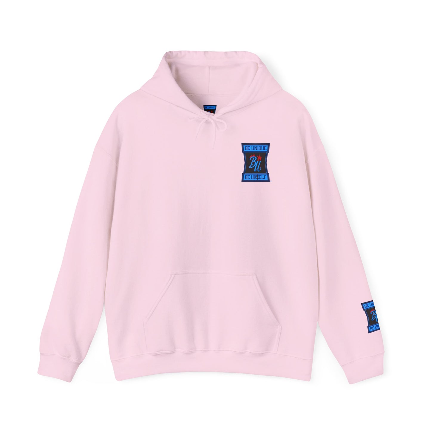 Heart Hands Hoodie — "I (heart) you" Minimal Valentine Sweatshirt