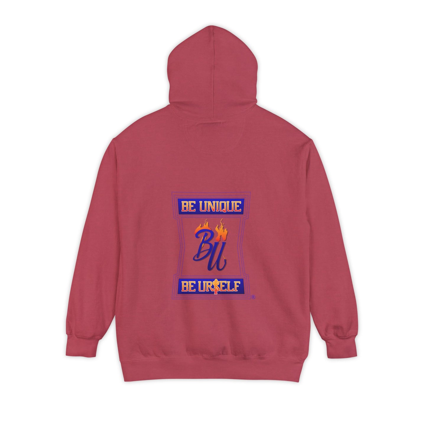 Unisex Garment-Dyed Hoodie: Be Unique, Be Yourself, Cozy Streetwear, Casual Wear, Gift for Creative Souls, Perfect for Everyday Style