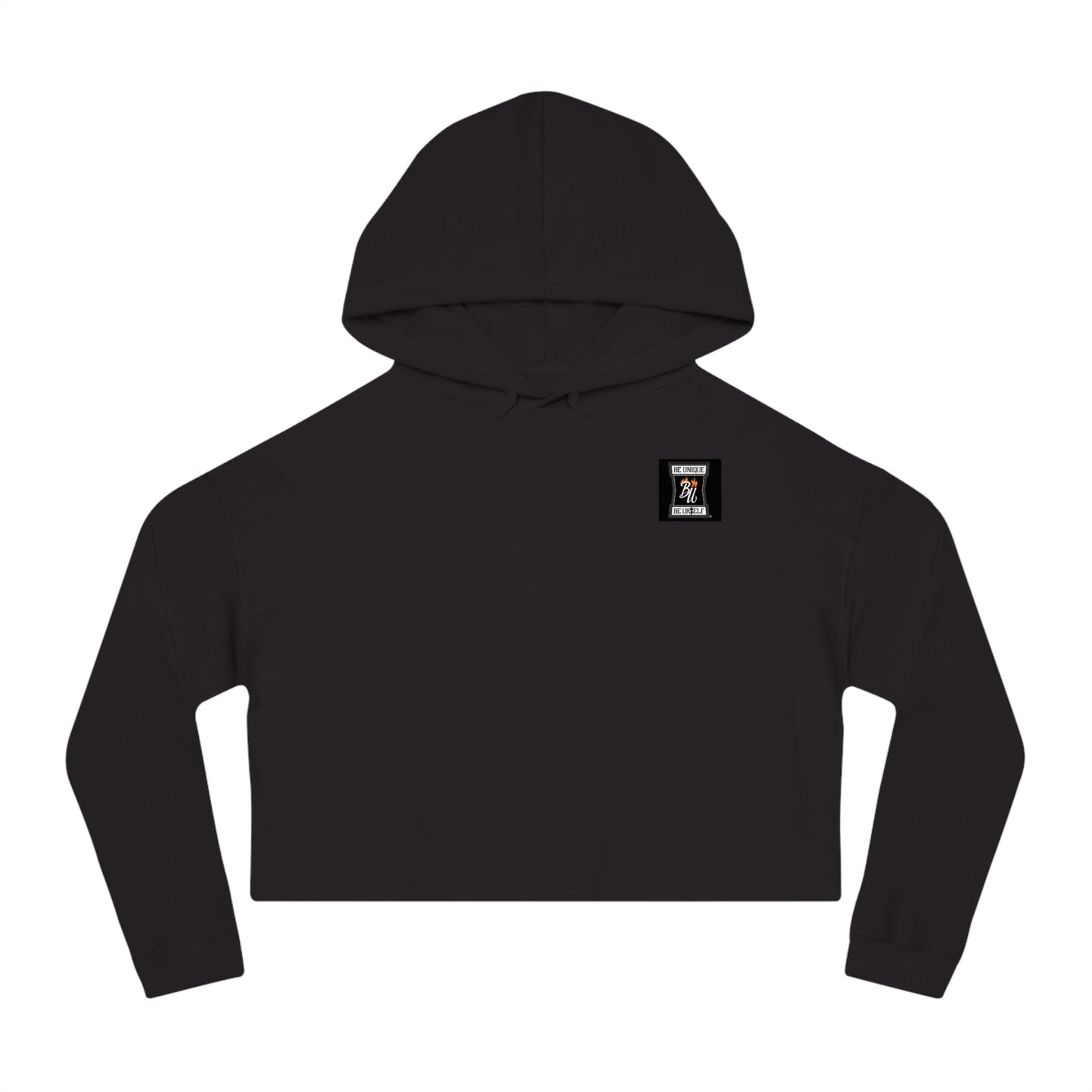 Vibrant Cropped Hooded Sweatshirt - Stylish, Trendy, Unique Gift for Her, Fashion Statement, Cool Streetwear, Holiday Essential