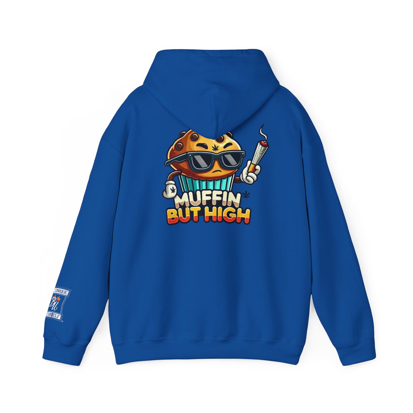 Muffin But High Sweatshirt, Funny Hoodie, Unisex Gift, Cannabis Apparel, Chill Vibe Clothing, Stoner Merch