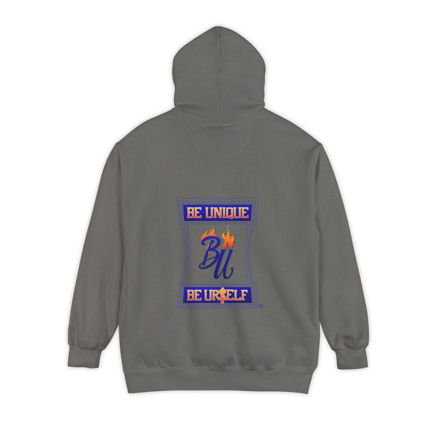 Unisex Garment-Dyed Hoodie: Be Unique, Be Yourself, Cozy Streetwear, Casual Wear, Gift for Creative Souls, Perfect for Everyday Style