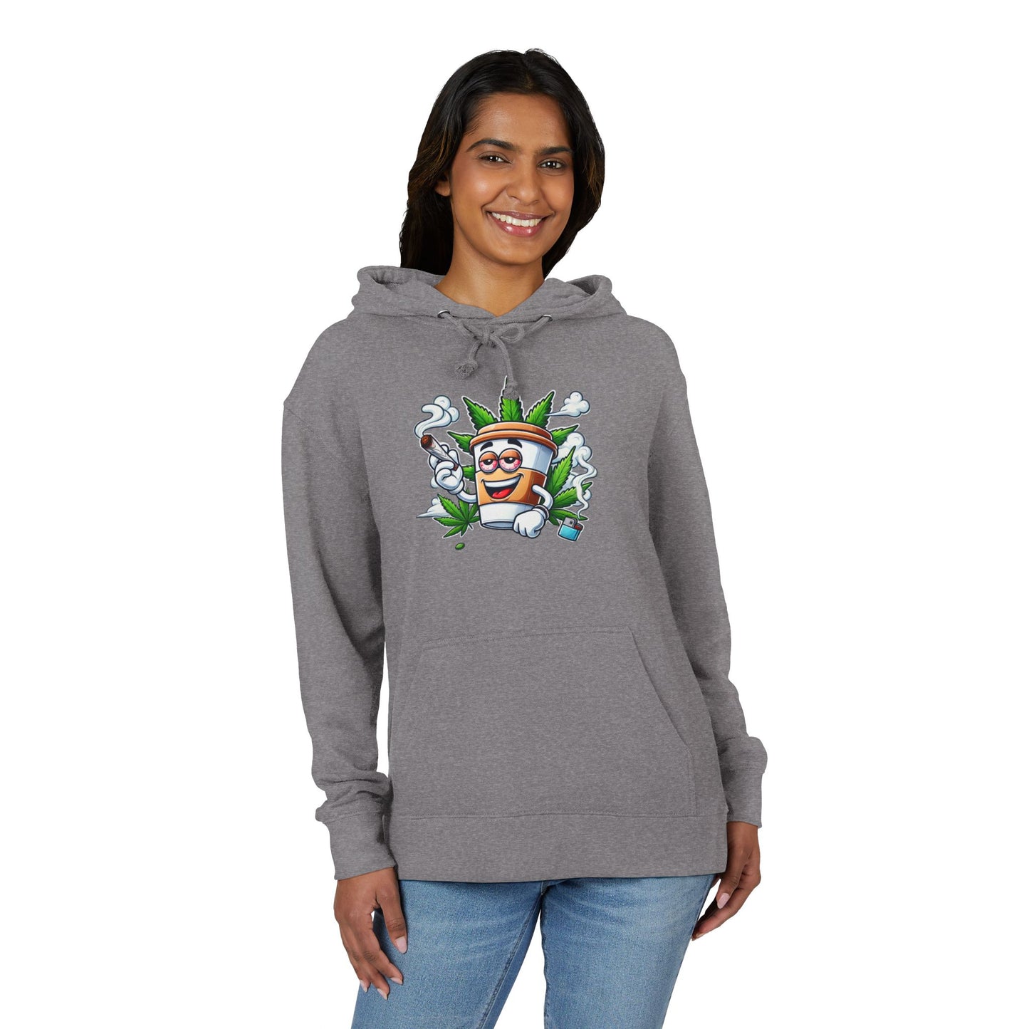 Unisex French Terry Hoodie with Inspirational Graphics
