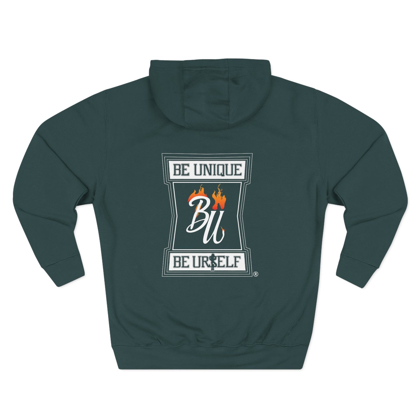 Artistic Coffee Lover's Fleece Hoodie