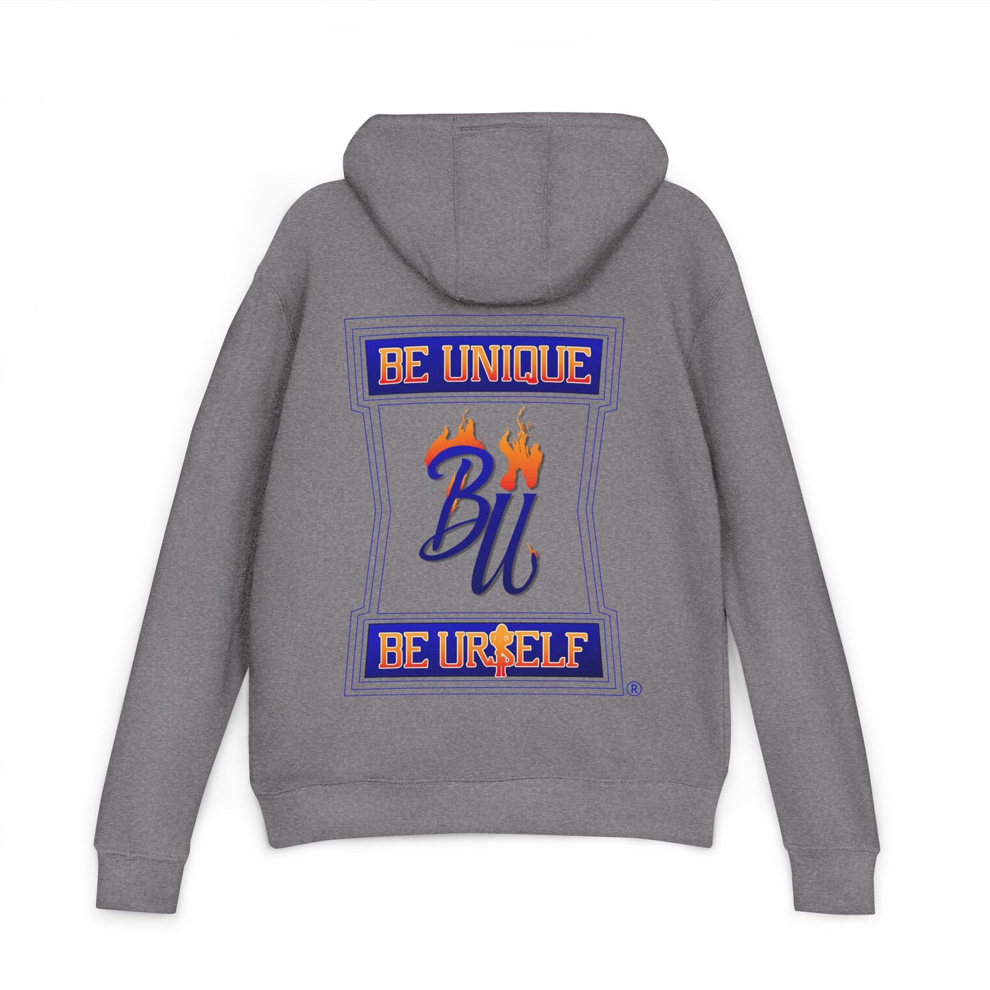 Unisex Be Unique Hoodie, Cozy Casual Wear, Gift for Friends, Inspirational Fashion, Unisex Sweatshirt, Self-Expression Apparel