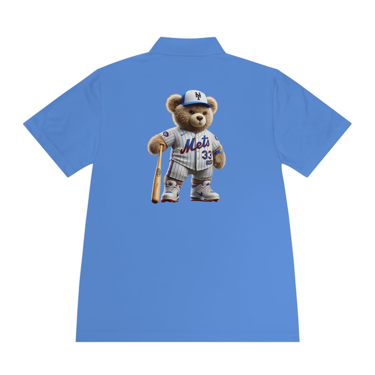 Men's Sport Polo Shirt with Bear Design - Casual Wear, Gift for Sports Lovers, Father's Day, Summer Outfits, Everyday Comfort