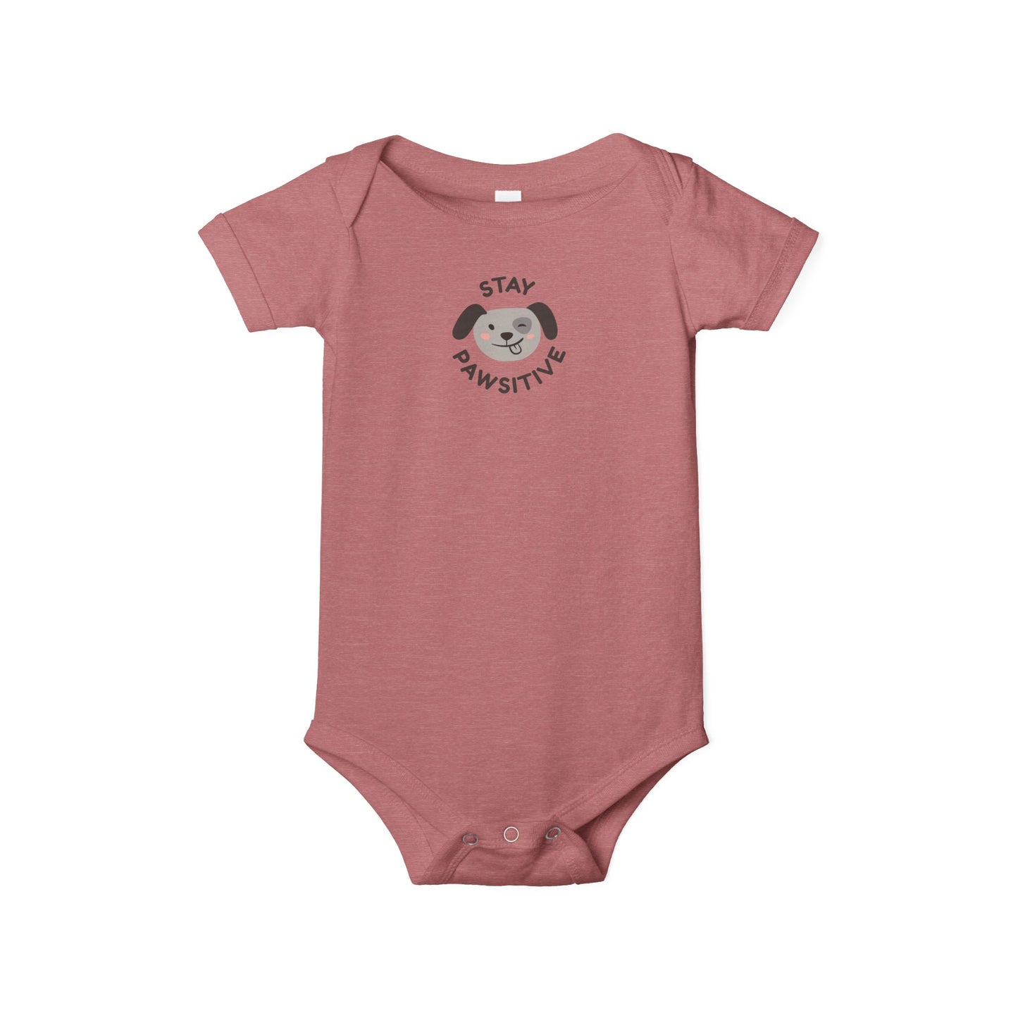 Pawsitive Infant Onesie - Cute Baby Romper, Perfect for Baby Showers, Newborn Gifts, Dog Lovers, Playful Outfits, Everyday Wear