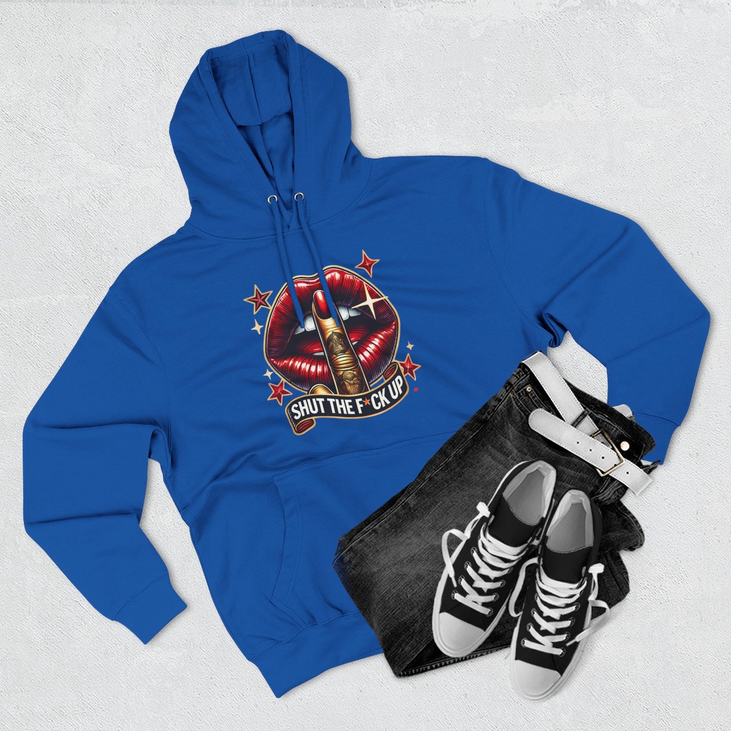 Shut the F**k Up Fleece Hoodie