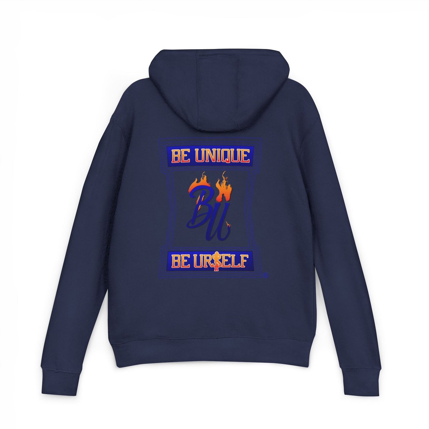 Funny Bear Graphic Hoodie, Cozy Unisex Sweatshirt for Casual Wear, Perfect Gift for Friends, Unique Fashion Statement, Be Unique Be Yourself