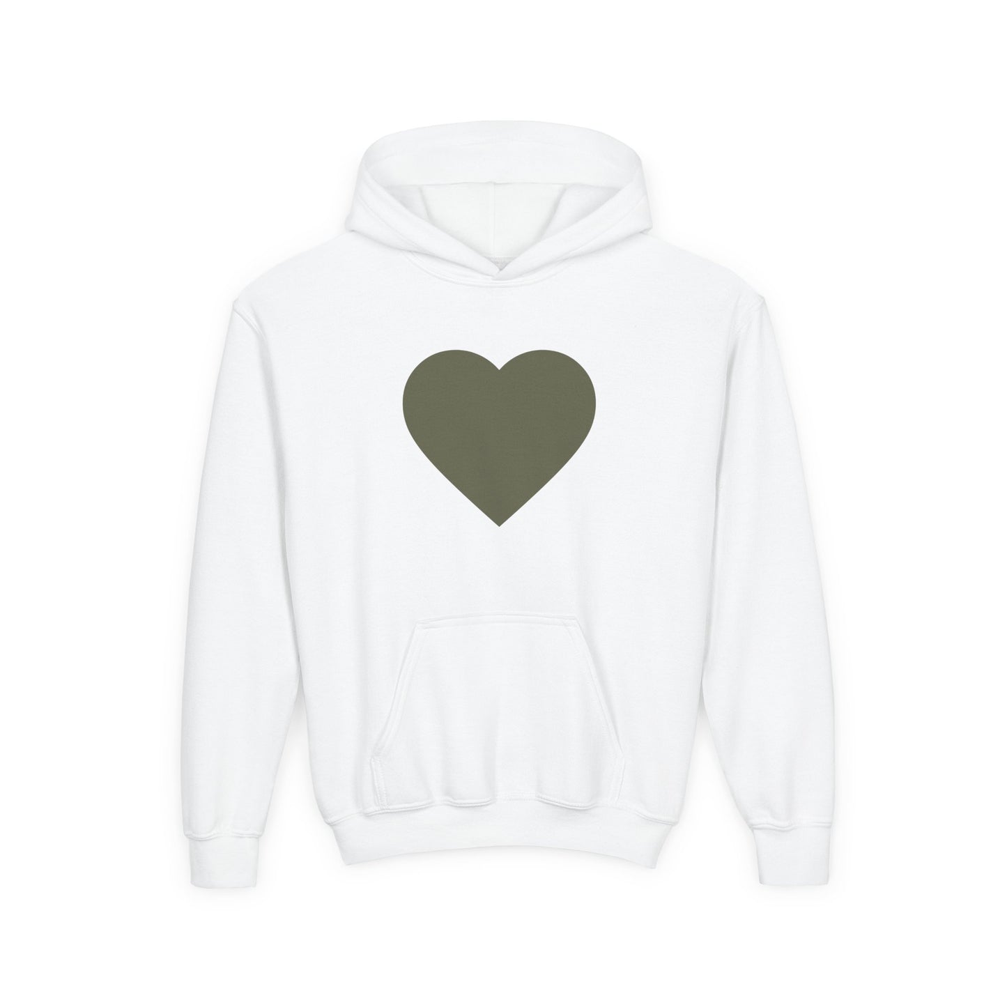 Heartfelt Youth Hoodie, Be Unique Be Yourself Sweatshirt, Stylish Kids Hoodie, Perfect Gift for Teens, Birthday Gift, Everyday Wear